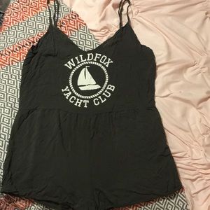 Wild fox romper
